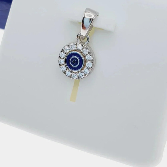 925 Sterling Silver Cubic Zircon Pendant for Women/Girls, US925P1091 - Picture 7 of 8